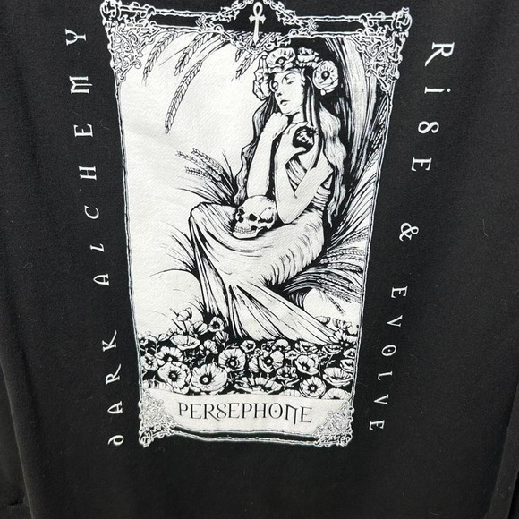 Rise And Evolve Women's Alchemy Graphic‎ Sweatshirt no size tag medium - Picture 2 of 5